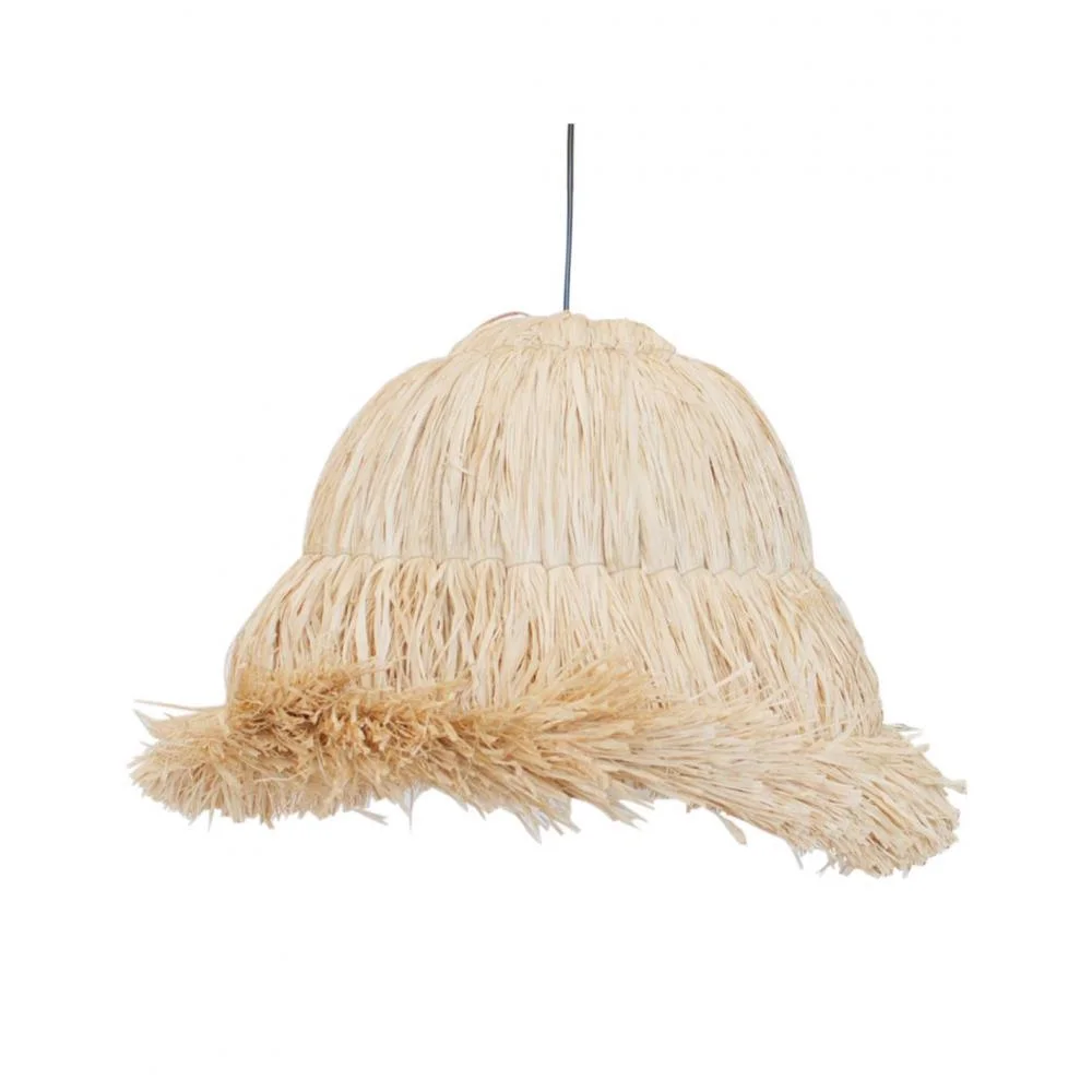Φωτογραφία προϊόντος: Plastona Φωτιστικό οροφής Raffia φυσικό Φ55Η45cm