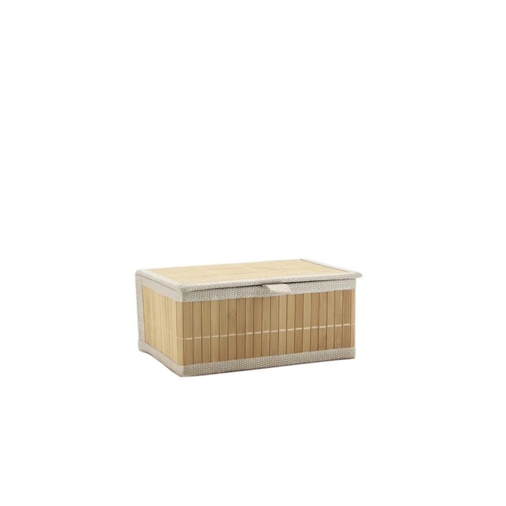 Φωτογραφία προϊόντος: Plastona Καλάθι bamboo φυσικό χρ. 25X19X12cm