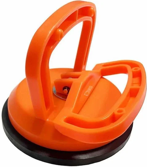 Φωτογραφία προϊόντος: Siks Suction Cup Handle Lifting Transporting Glass Smooth Surface Materials Tiles Ideal Straightening Auto Body Sheet Metal Abs Rubber Base Orange