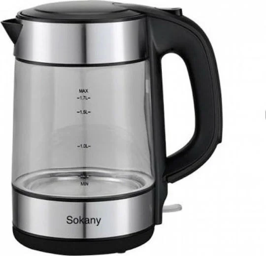 Φωτογραφία προϊόντος: Sokany FK-1509 Βραστήρας 1.7lt 2200W Μαύρος