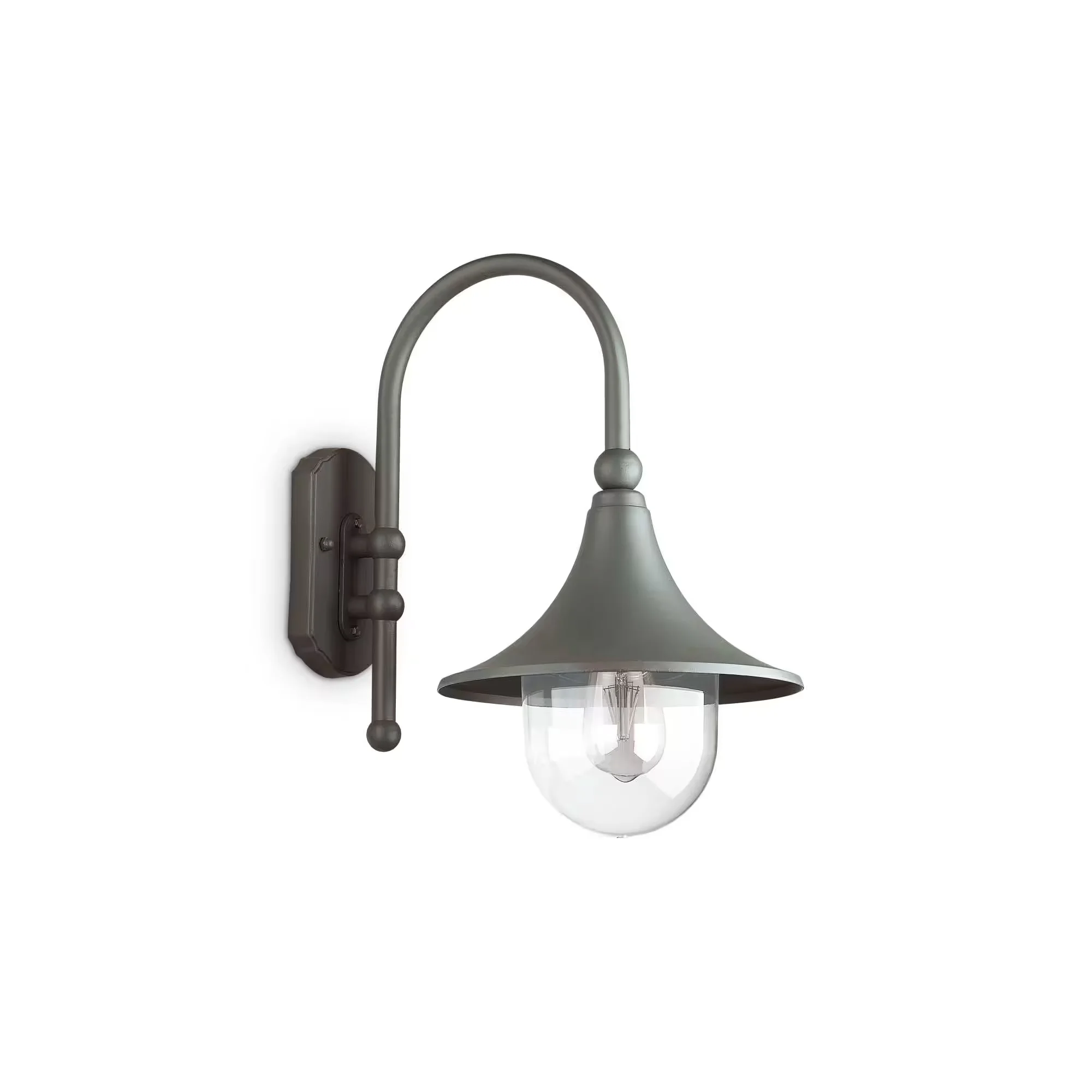 Φωτογραφία προϊόντος: Ideal lux Cima ap1 φωτιστικό απλίκα Ανθρακί