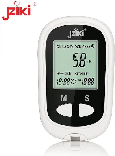 Φωτογραφία προϊόντος: JZIKI BLOOD GLUCOSE METER Μετρητής Σακχάρου JZK-201