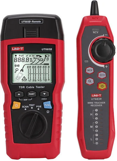 Φωτογραφία προϊόντος: Uni-T UT685B Kit Tester καλωδίων δικτύου