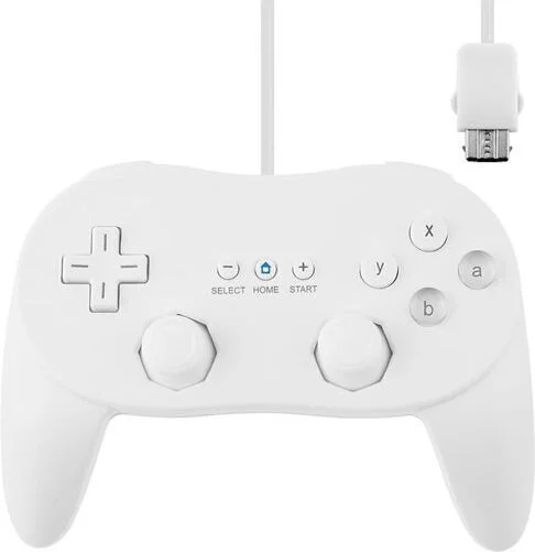 Φωτογραφία προϊόντος: OEM Classic Pro Ενσύρματο Gamepad για Wii Λευκό