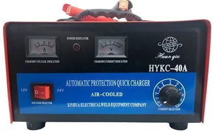 Φωτογραφία προϊόντος: 40α Hykc-40a Automatic Protection Quick Φορτιστής Μπαταρίας Αυτοκινήτου