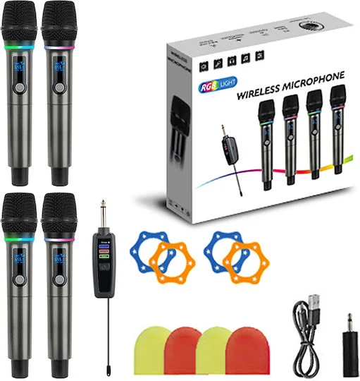 Φωτογραφία προϊόντος: Mico Audio MG-684 Σετ Ασύρματο Δυναμικό Μικρόφωνο για Φωνητικά