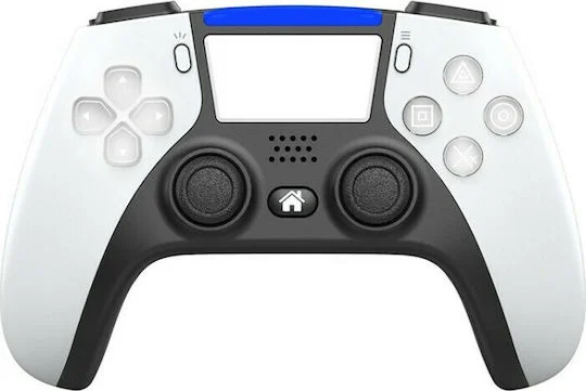 Φωτογραφία προϊόντος: Factory P-02 Ασύρματο Gamepad για PS4 Λευκό