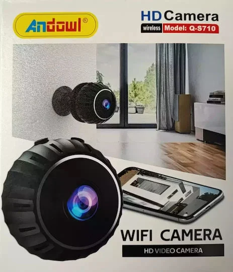 Φωτογραφία προϊόντος: Κρυφή Κάμερα Andowl Q-S710 WiFi 1080p με Ανίχνευση