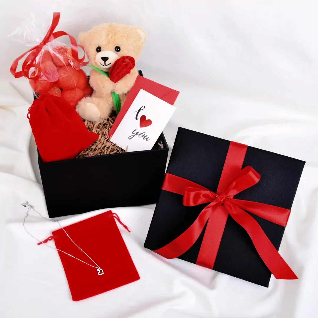 Φωτογραφία προϊόντος: Valentine's Box Με Σετ Κοσμημάτων ΑΣΗΜΙ