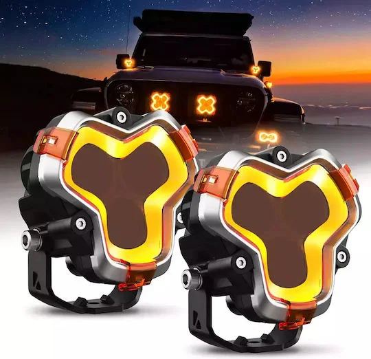 Φωτογραφία προϊόντος: Προβολείς Novisight HALO Series 3 LED Pods Lights 90W A500-WL8-6S