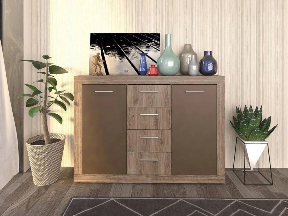 Φωτογραφία προϊόντος: AlphaB2B Μπουφές Juliet TO-2D4SJULIE 130x34x92cm