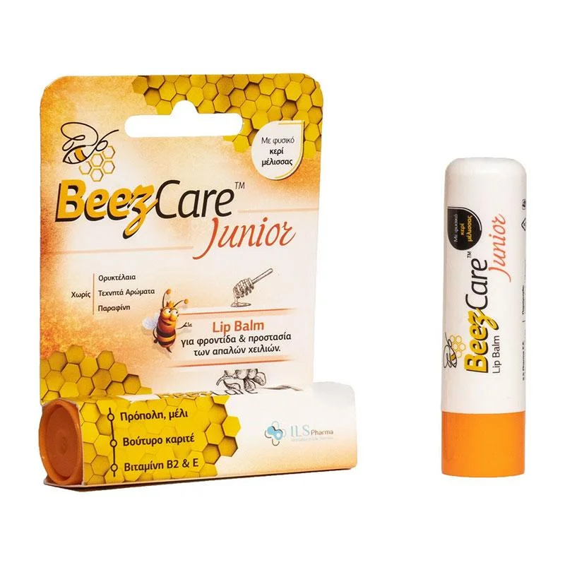 Φωτογραφία προϊόντος: BeezCare Junior Lip Balm για Φροντίδα & Προστασία των Απαλών Χειλιών 5.1g