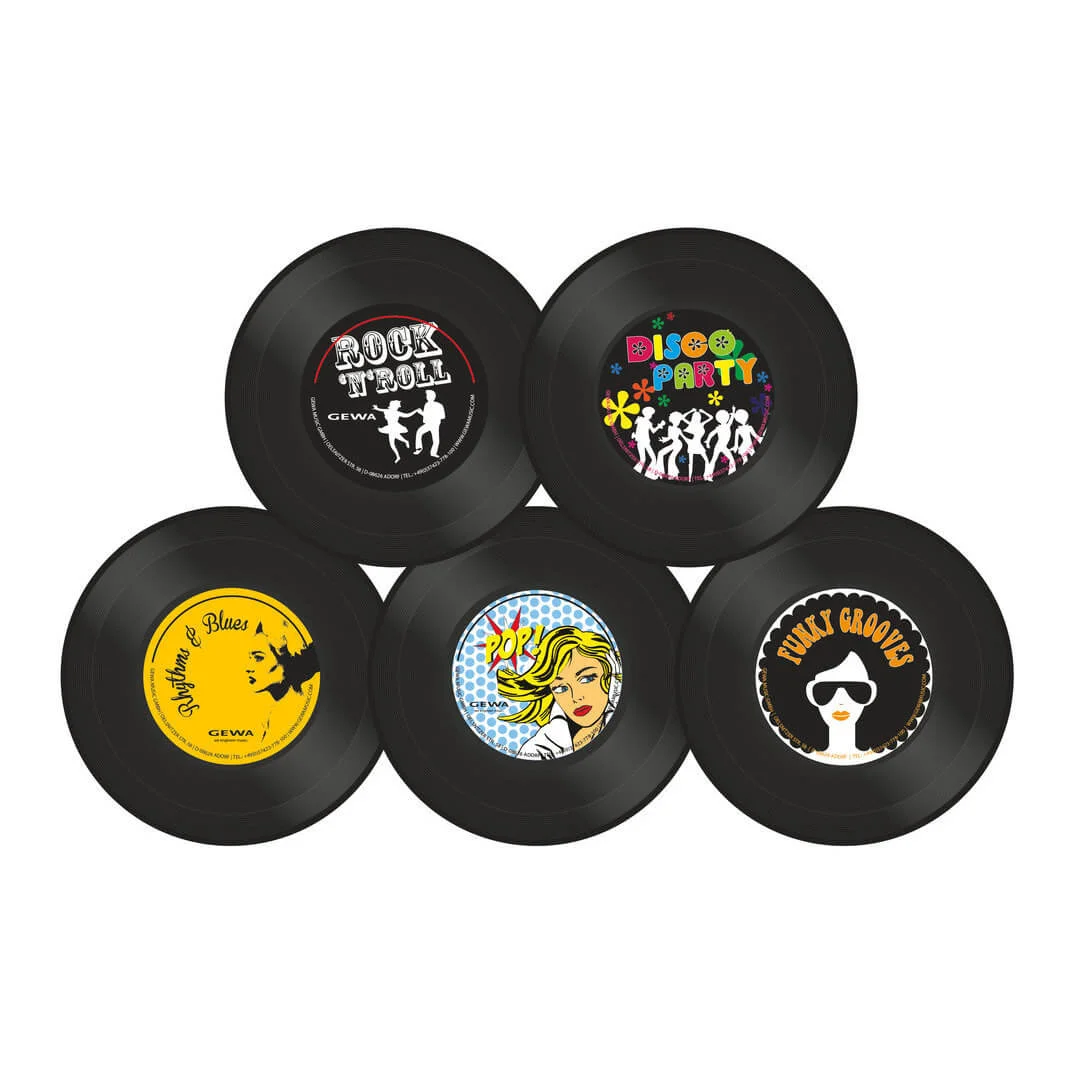 Φωτογραφία προϊόντος: Gewa 975050 Retro Vinyl Σουβέρ (5 τμχ)