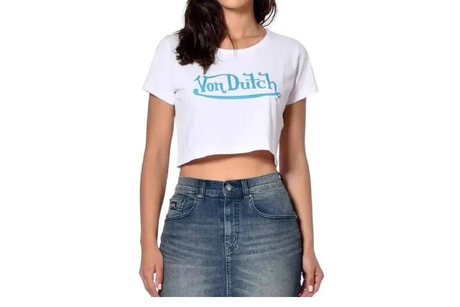 Φωτογραφία προϊόντος: VON DUTCH T-Shirt VDFR-VD2CTCALIEBL Λευκό