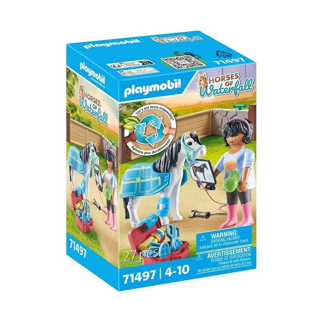 Φωτογραφία προϊόντος: Playmobil Horses Of Waterfall Ιππίατρος Και Άλογο 71497