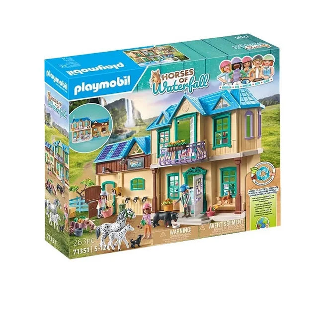 Φωτογραφία προϊόντος: Playmobil Horses Of Waterfall Μεγάλο Ράντσο 71351