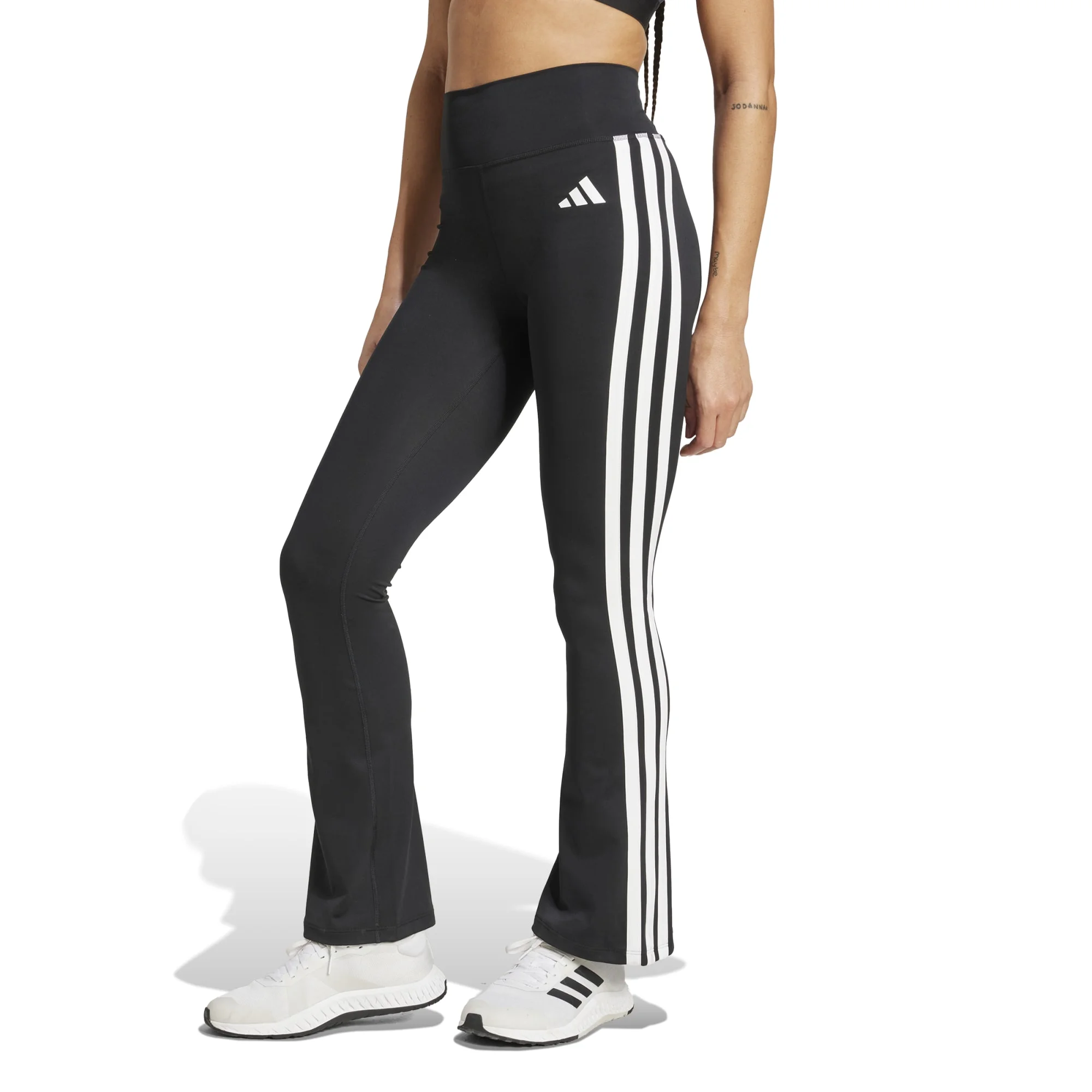 Φωτογραφία προϊόντος: Adidas Optime Essentials 3-Stripes Flared Leggings JD6544 Μαύρο