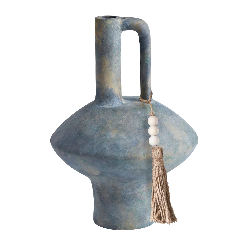 Φωτογραφία προϊόντος: FENDRA ΒΑΖΟ 19x19x27cm ΚΕΡΑΜΙΚΟ ΓΚΡΙ ΜΠΕΖ