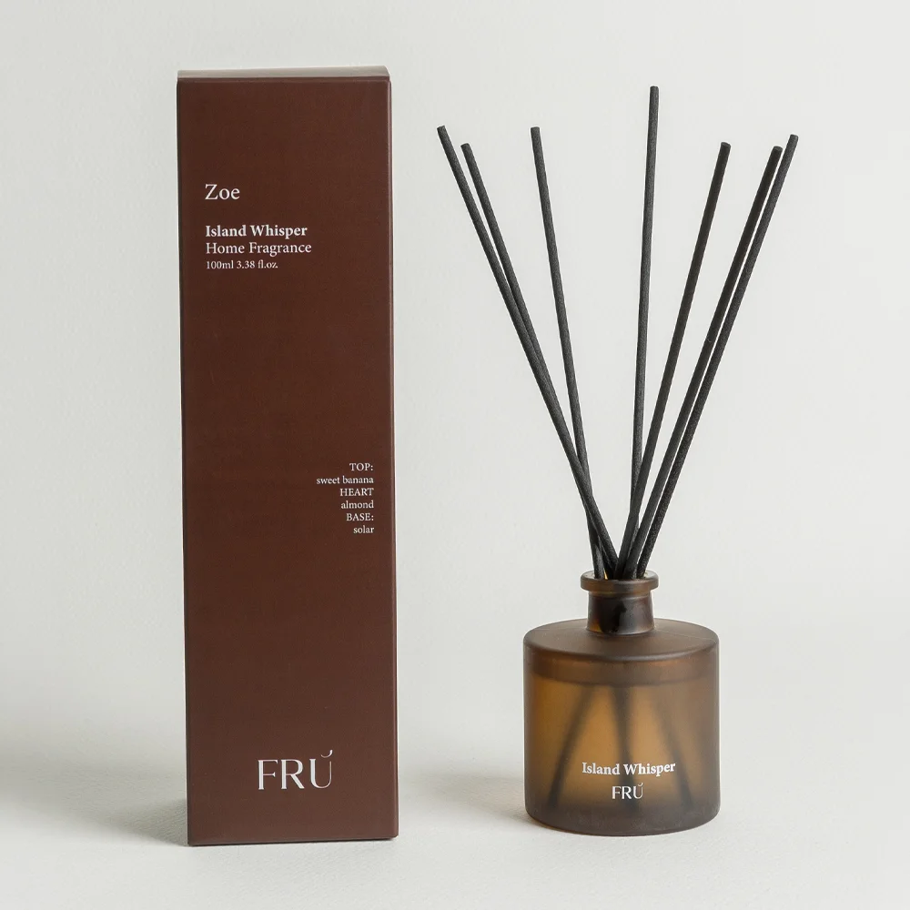 Φωτογραφία προϊόντος: ZOE - ISLAND WHISPER ΑΡΩΜΑΤΙΚΟ ΧΩΡΟΥ 100ml 6.4x6.4x23.3cm ΓΥΑΛΙ ΑΡΩΜΑΤΙΚΟ ΥΓΡΟ
