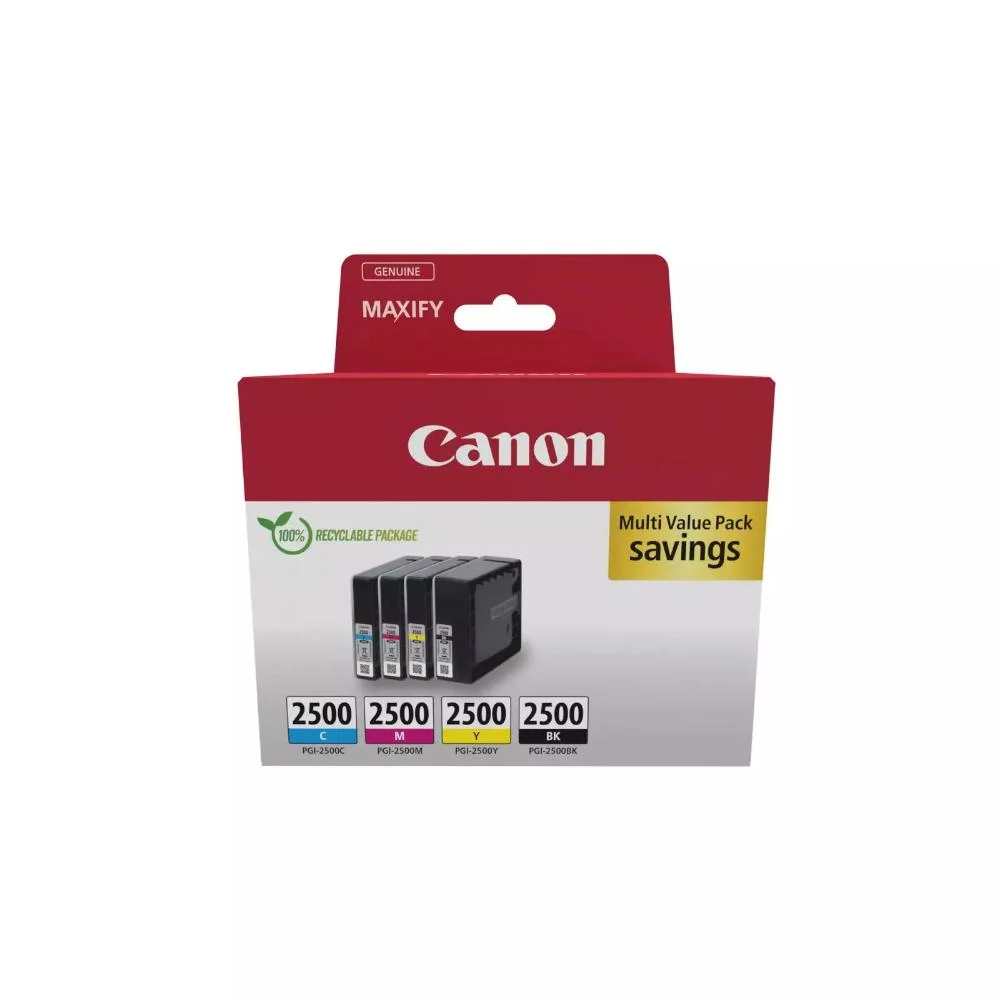 Φωτογραφία προϊόντος: Canon Μελάνι Inkjet PGI-2500 CMYK Multipack (9290B006) (CANPGI-2500MP)