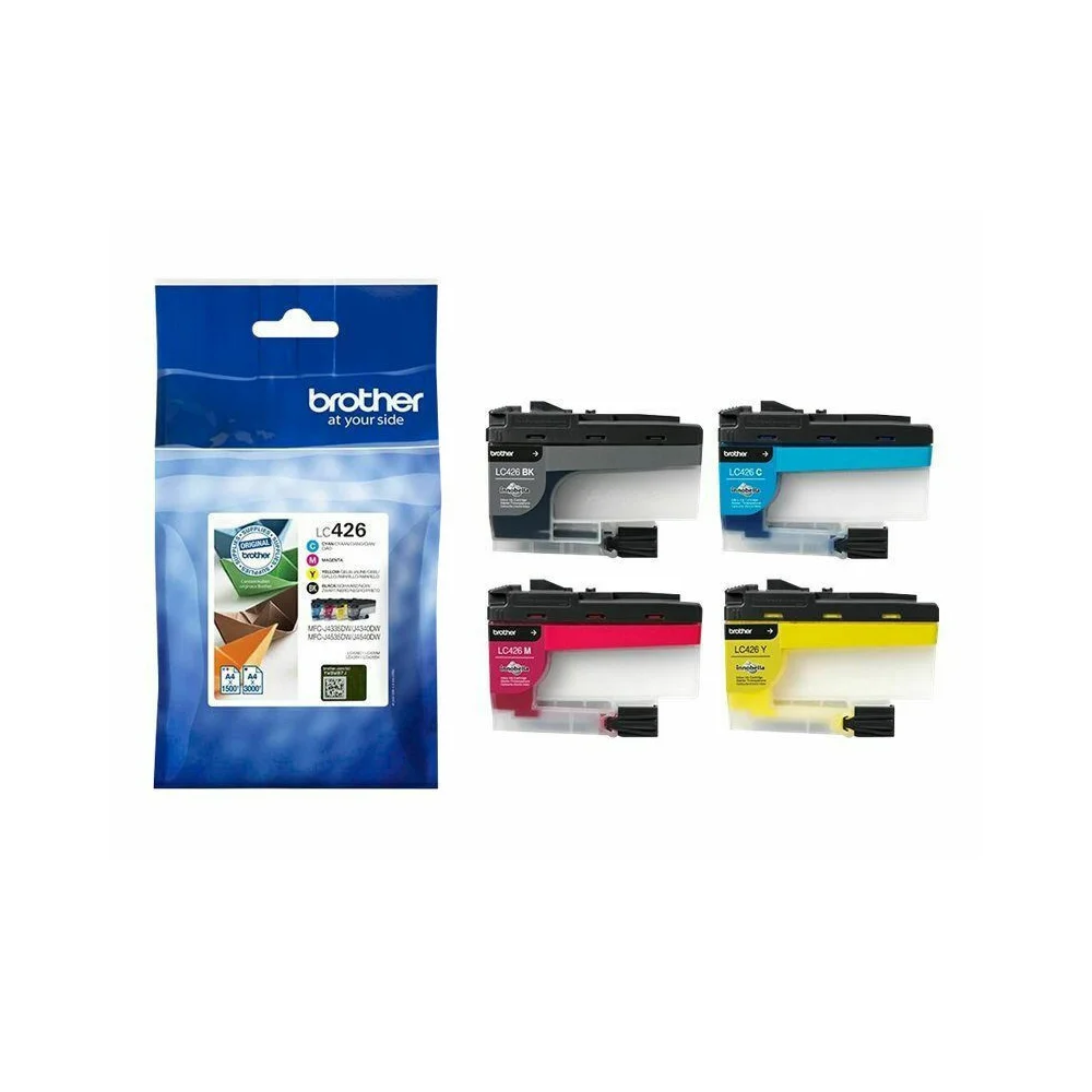 Φωτογραφία προϊόντος: Brother Μελάνι Inkjet LC426VAL Multipack (LC426VAL) (BRO-LC-426VAL)