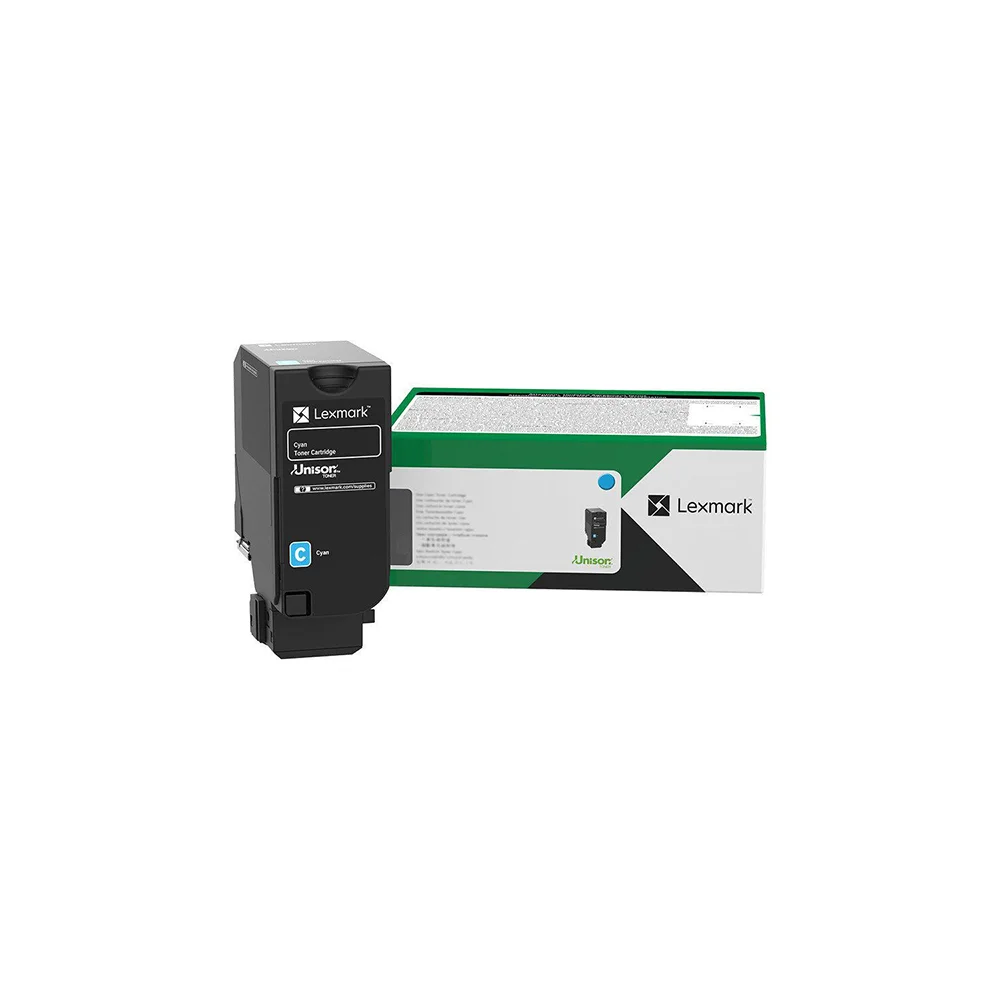 Φωτογραφία προϊόντος: Lexmark 12.5K Pages High Yield Cyan Toner (CS735) (71C2XC0) (LEX71C2XC0)
