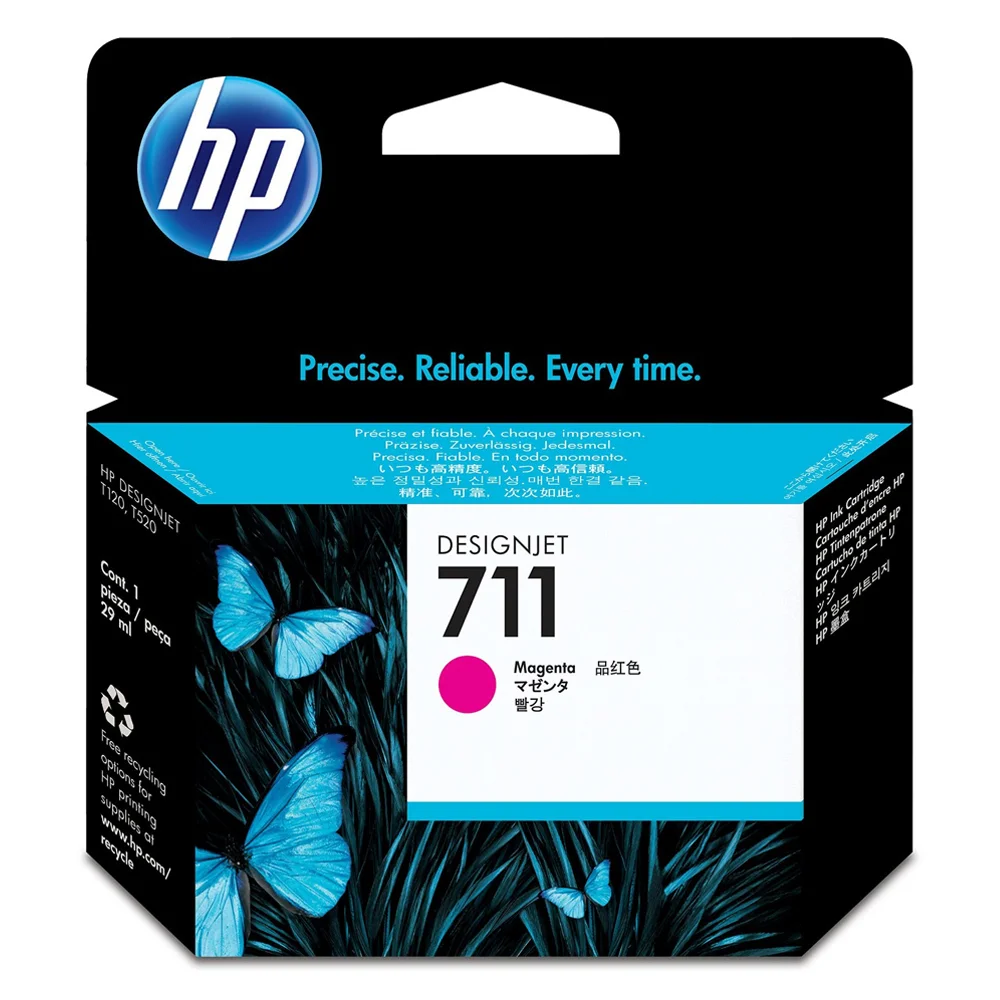 Φωτογραφία προϊόντος: HEWLETT PACKARD HP Μελάνι Inkjet No.711 Magenta (CZ131A) (HPCZ131A)