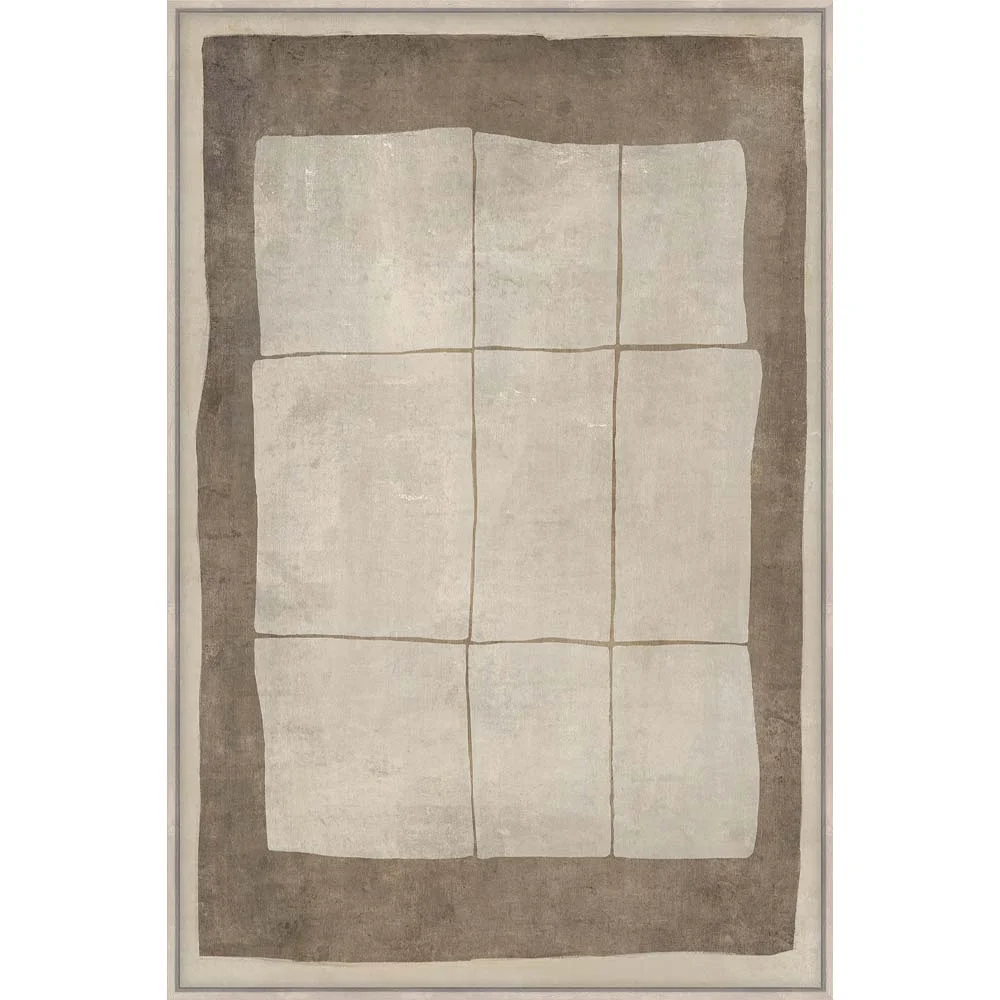 Φωτογραφία προϊόντος: SQUARE LINES ΠΙΝΑΚΑΣ ΔΙΑΚΟΣΜΗΤΙΚΟΣ ΜΕ ΚΟΡΝΙΖΑ 80x120x4cm ΚΑΜΒΑΣ ΜΠΕΖ ΚΑΦΕ PP