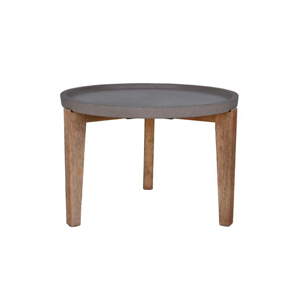 Φωτογραφία προϊόντος: ORRIN COFFEE TABLE ΚΑΦΕ ΦΥΣΙΚΟ 73x73x48cm