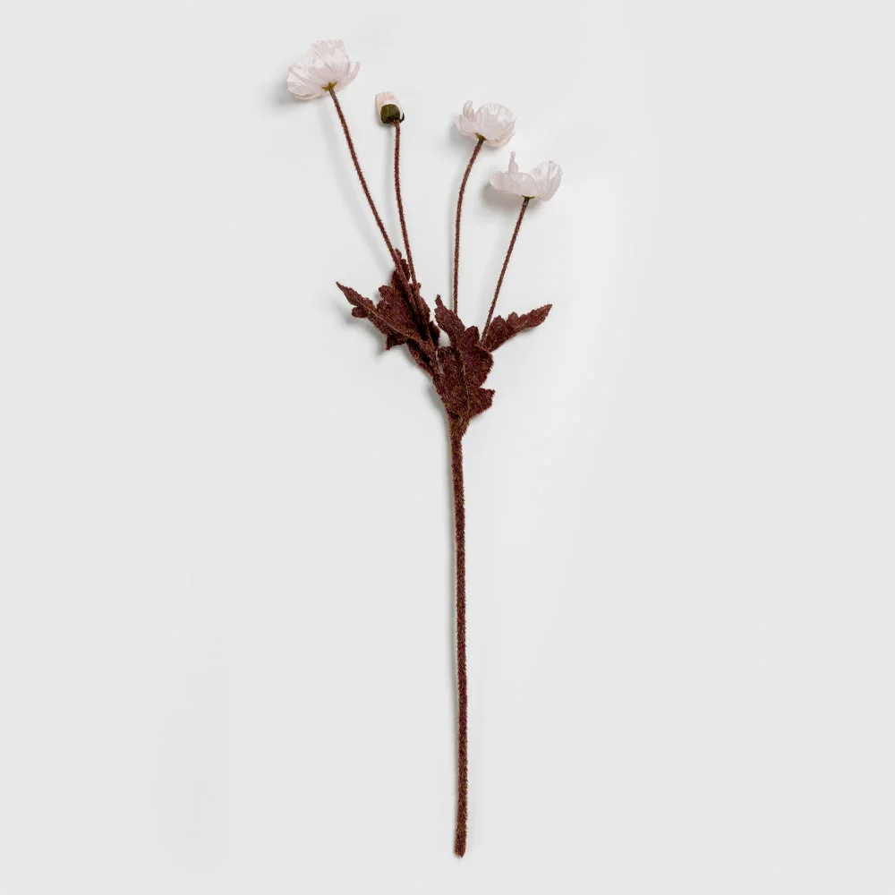 Φωτογραφία προϊόντος: POPPY ΛΟΥΛΟΥΔΙ ΤΕΧΝΗΤΟ 60cm POLYESTER ΛΕΥΚΟ ΡΟΖ ΠΡΑΣΙΝΟ