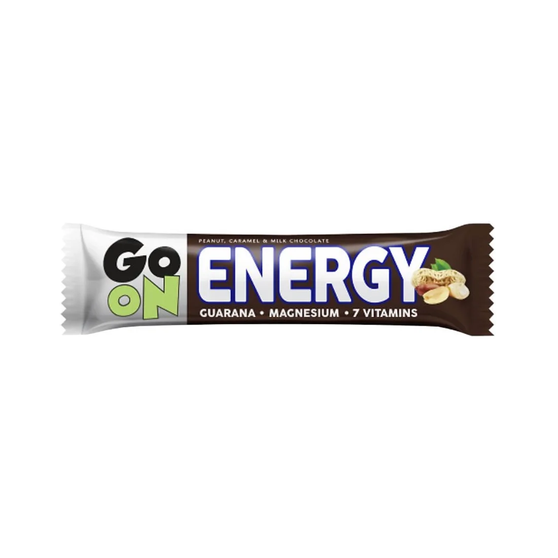 Φωτογραφία προϊόντος: Go On Nutrition Μπάρα Ενέργειας Φιστίκι, Καραμέλα & Guarana • Go On • 45γρ