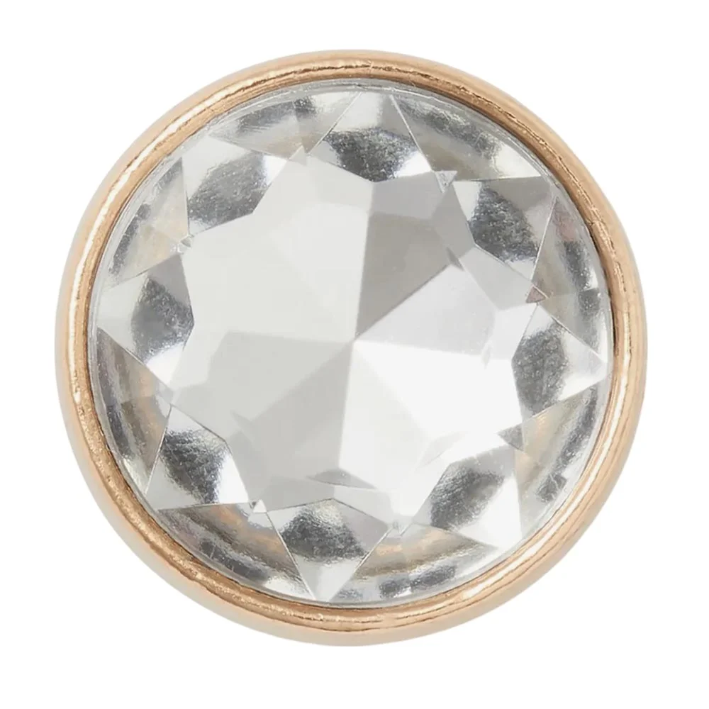 Φωτογραφία προϊόντος: Jibbitz 10011341 Clear Circle Gem Διακοσμητικό Crocs