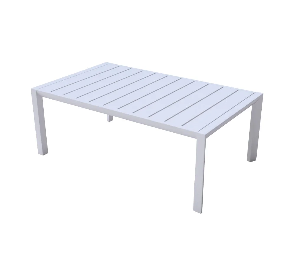 Φωτογραφία προϊόντος: Grosfillex France Sunset coffee table 096 - Ice white 60x100x37cm