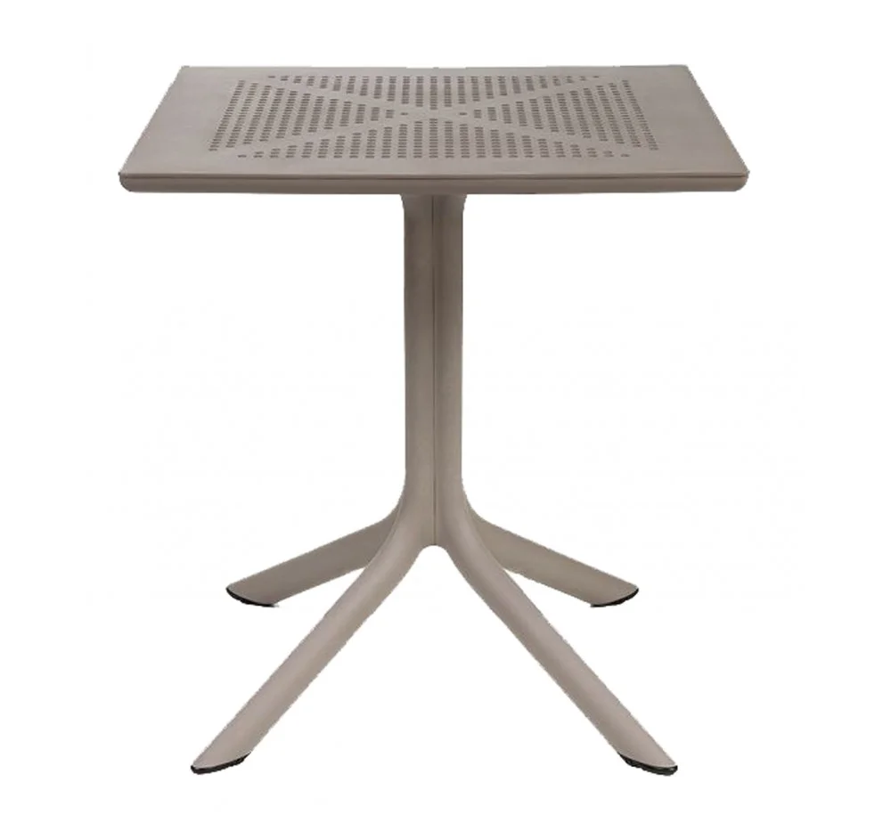 Φωτογραφία προϊόντος: Nardi Clip 70 ref.084 τραπέζι 10 - Tortora 70x70x75cm
