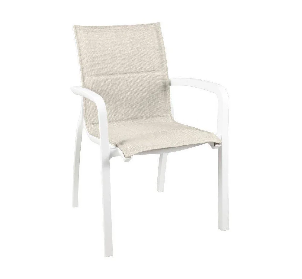 Φωτογραφία προϊόντος: Grosfillex France Sunset Confort πολυθρόνα T33 - Heather beige 61x63xH89(45)cm