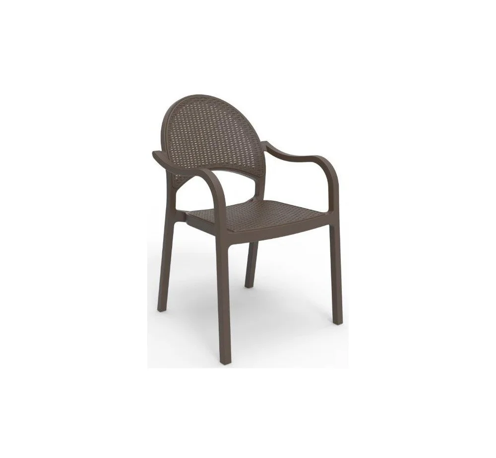 Φωτογραφία προϊόντος: Novussi Tropic πολυθρόνα Καφέ 58x63x89cm