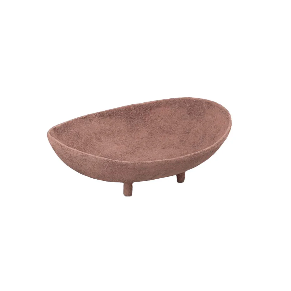 Φωτογραφία προϊόντος: PEDESTAL ΜΠΩΛ ΜΕ ΠΟΔΙ 35x24x11cm ΑΛΟΥΜΙΝΙΟ TERRACOTTA