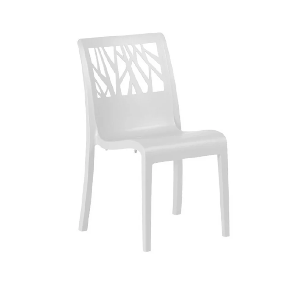 Φωτογραφία προϊόντος: Grosfillex France Vegetal καρέκλα 096 - Ice white 53x58x88(47,5)cm
