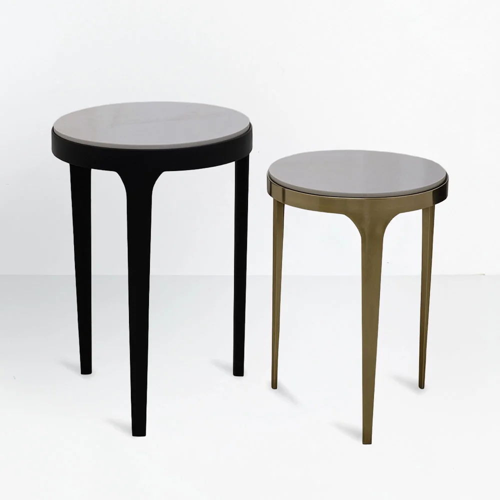 Φωτογραφία προϊόντος: STICKS SIDE TABLE SET 2ΤΕΜ ΛΕΥΚΟ ΜΑΥΡΟ ΧΡΥΣΟ 37x37x54.5cm