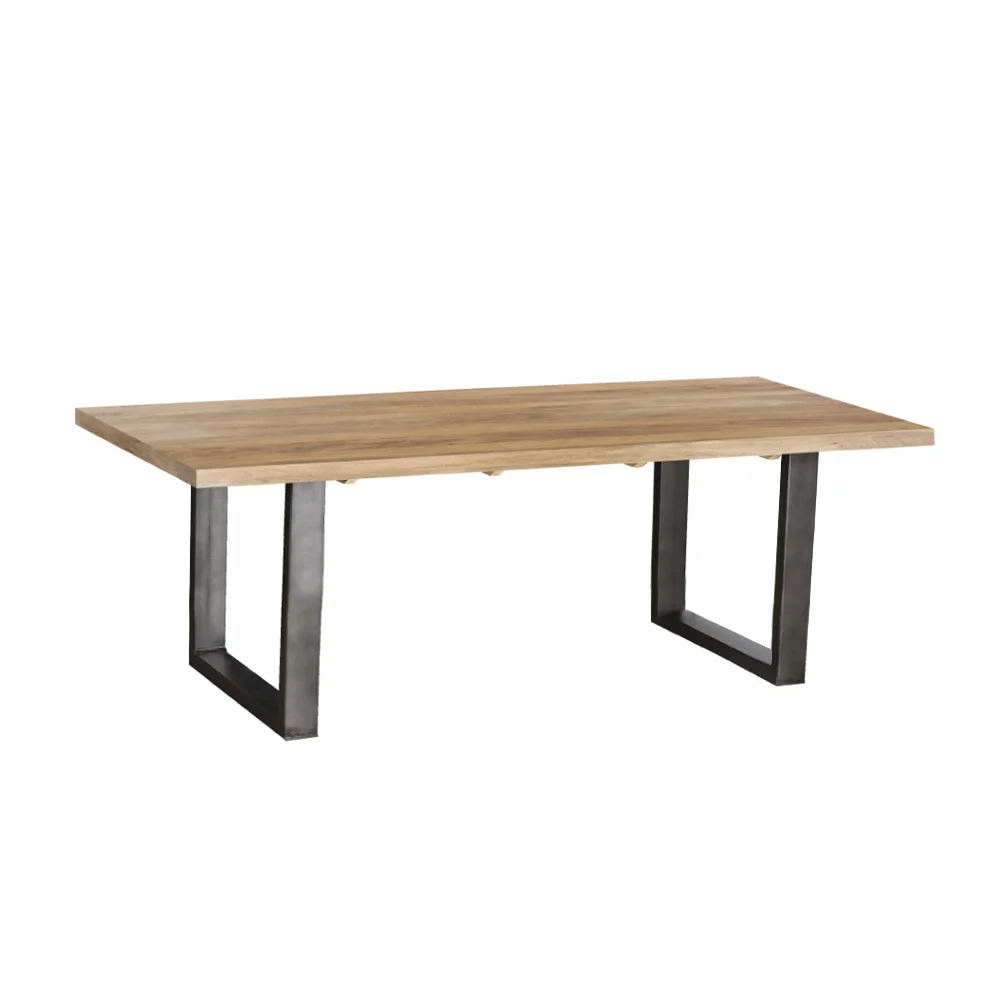 Φωτογραφία προϊόντος: CRAFT COFFEE TABLE ΦΥΣΙΚΟ ΜΑΥΡΟ 120x60x45cm
