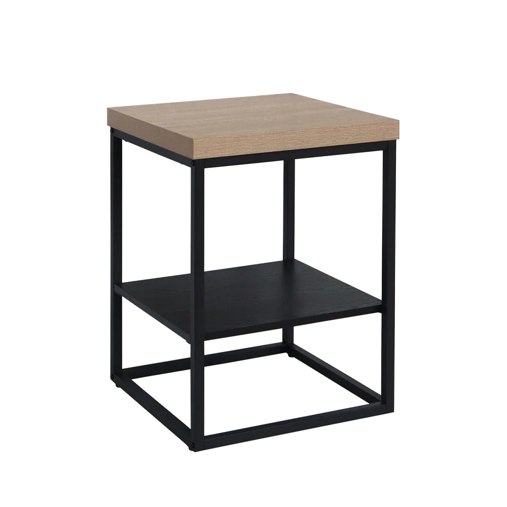 Φωτογραφία προϊόντος: ALE SIDE TABLE SONOMA ΜΑΥΡΟ OAK ΜΑΥΡΟ 45x45x60cm