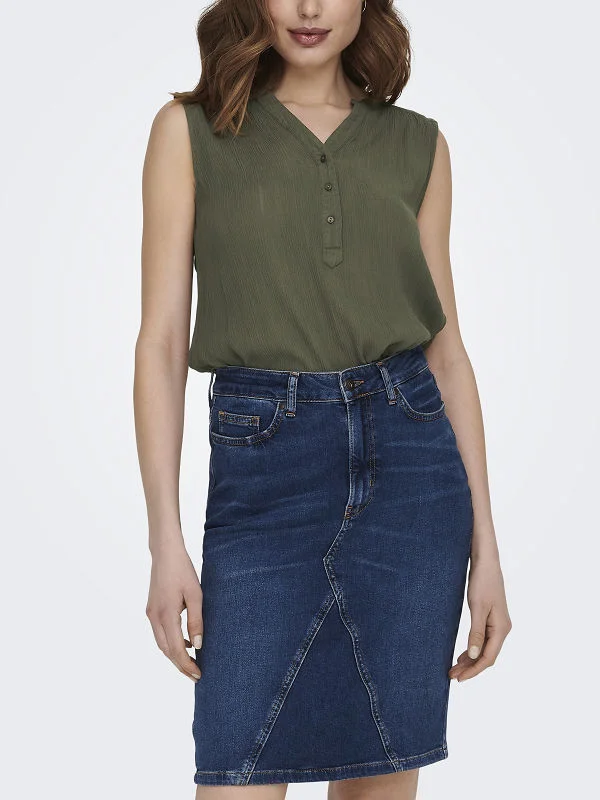 Φωτογραφία προϊόντος: ONLY ONLJETTE LIFE LS SHIRT MOCH WVN - ΧΑΚΙ-15213420-174