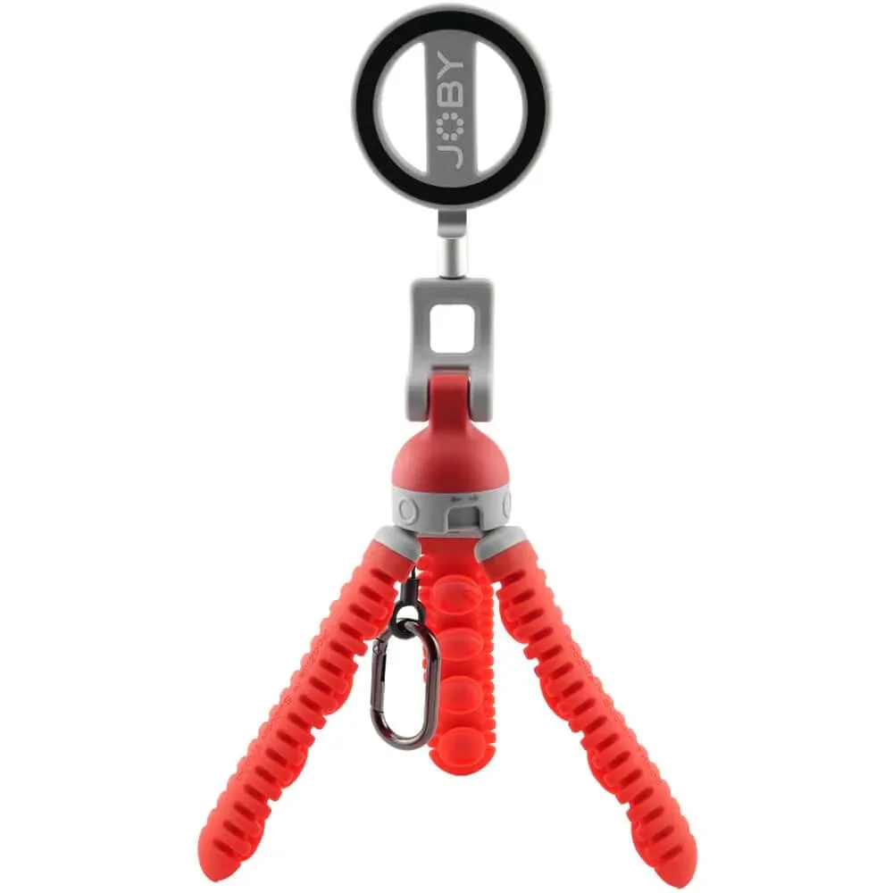 Φωτογραφία προϊόντος: GR JOBY PZ01 Podzilla Suction Tripod with MagSafe Mount Red έως 12 άτοκες δόσεις ή 24 δόσεις