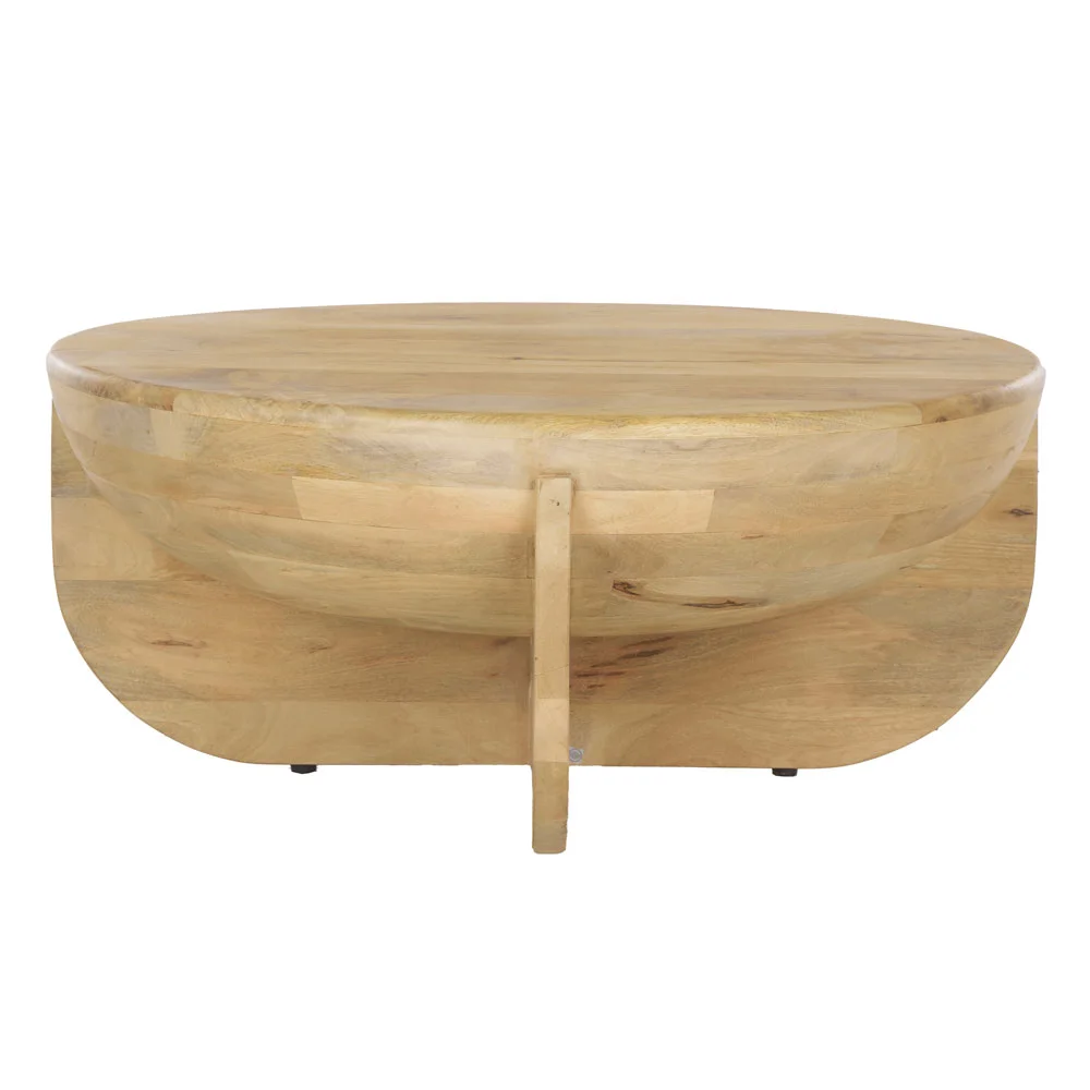 Φωτογραφία προϊόντος: PALOMA COFFEE TABLE ΦΥΣΙΚΟ 91x91x40cm