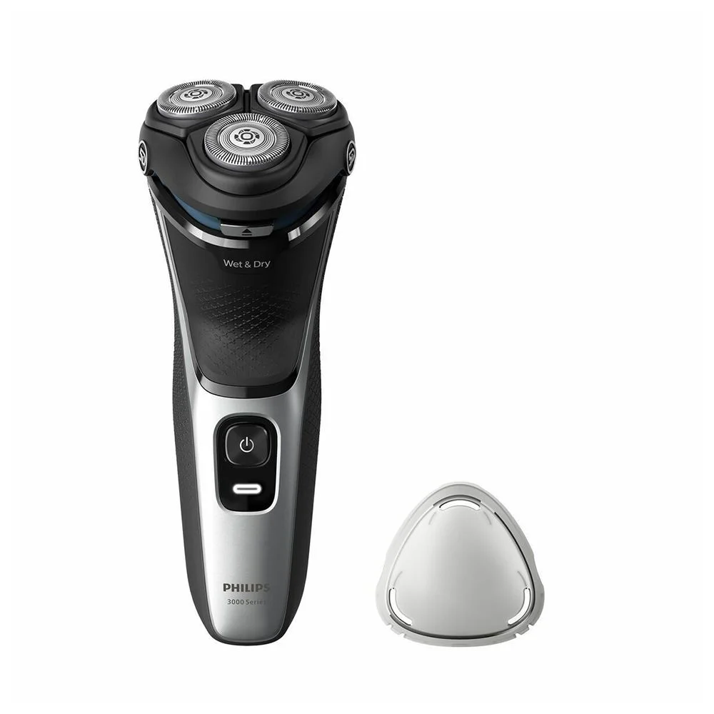 Φωτογραφία προϊόντος: Philips Ξυριστική Μηχανή Προσώπου S3143/00 Shaver Series 3000 Μαύρη/Ασημί