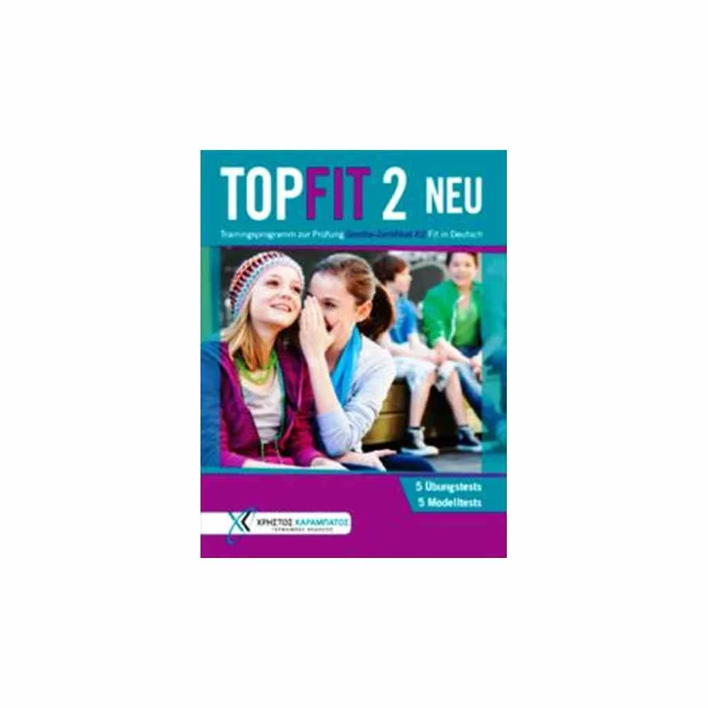 Φωτογραφία προϊόντος: TOPFIT 2 NEU KURSBUCH GOETHE-ZERTIFIKAT A2 FIT IN DEUTSCH
