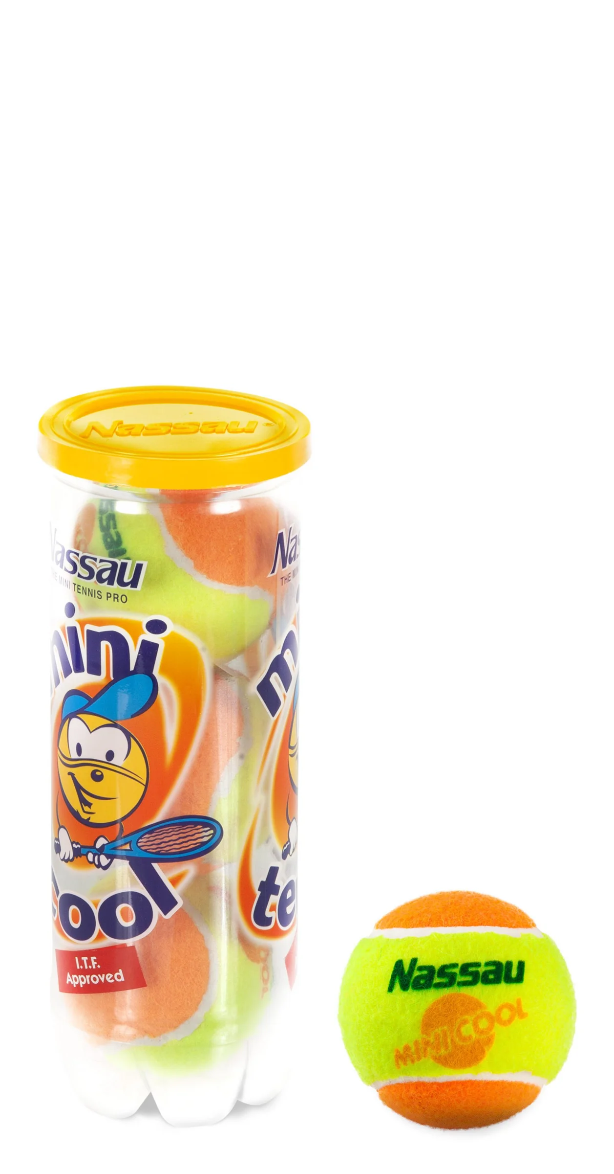 Φωτογραφία προϊόντος: Μπαλάκια Tennis Nassau Mini Cool (42906)