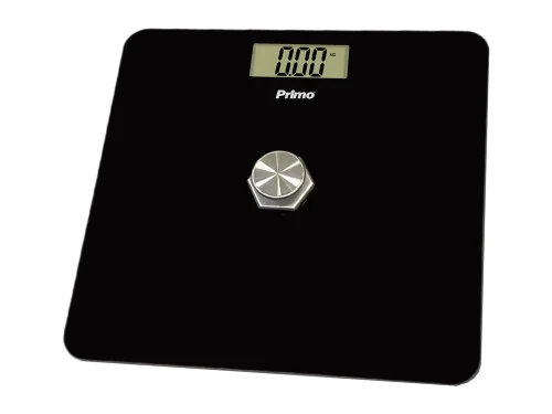 Φωτογραφία προϊόντος: Ζυγαριά Σώματος Primo 180Kg Υάλινη Μαύρη 231299107