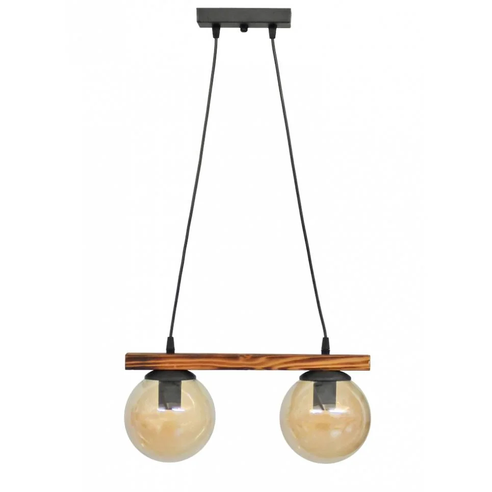 Φωτογραφία προϊόντος: Heronia R-600CABLE RAGA 2/L WOOD ΚΡΕΜΑΣΤΟ ΞΥΛ.ΓΥΑΛΙ ΜΕΛΙ ΣΦΑΙΡΑΚΙ