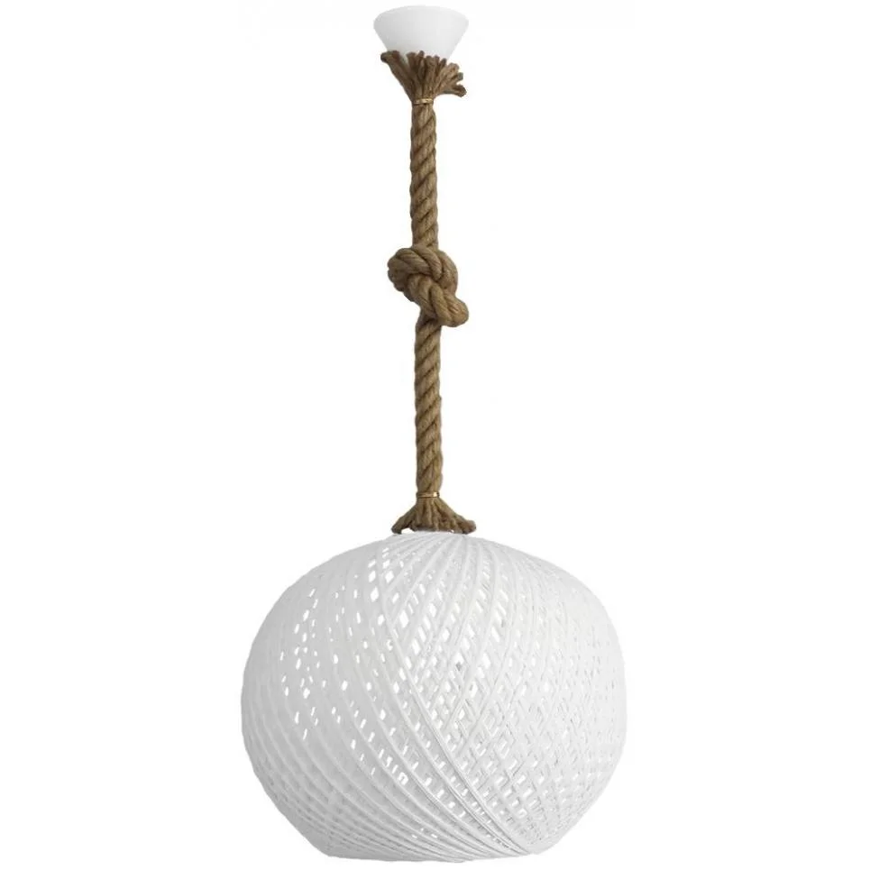 Φωτογραφία προϊόντος: Heronia SILK-02 Φ35 ROPE WHITE UT-WH 1/L Ε/27